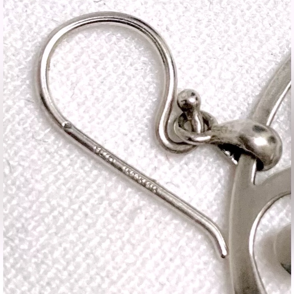 NEW Silpada Vintage Sterling Silver Scroll Dangle Earrings - Picture 4 of 7